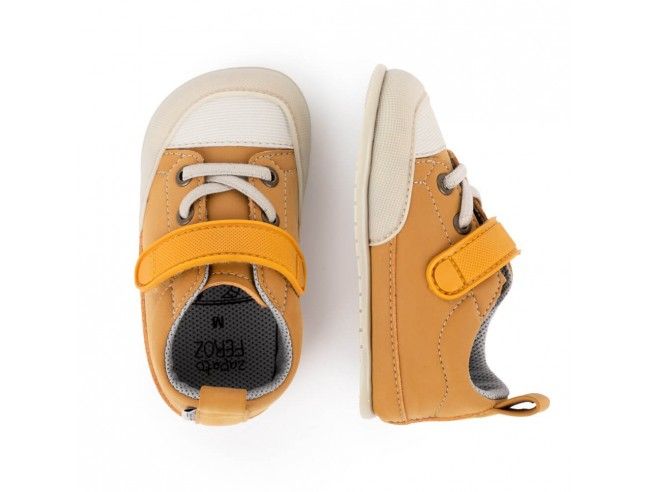 Zapato Feroz Paterna Micronobuck Mostaza AW23-24