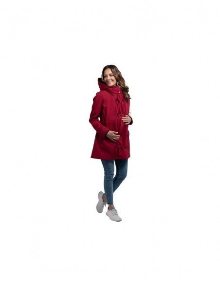 Abrigo Porteo y Maternidad Shell Rojo WOMBAT&CO