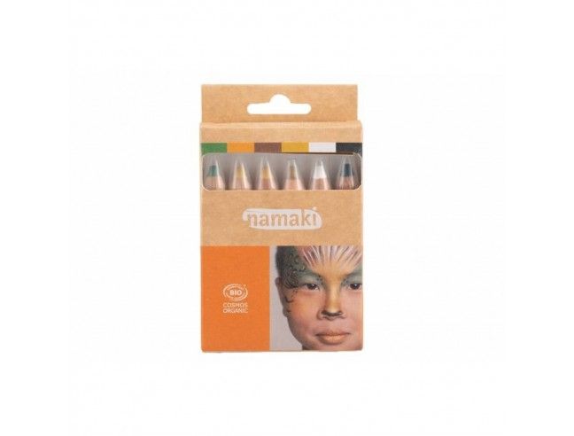 Set 6 Lápices maquillaje Namaki BIO* (Mundo Salvaje)