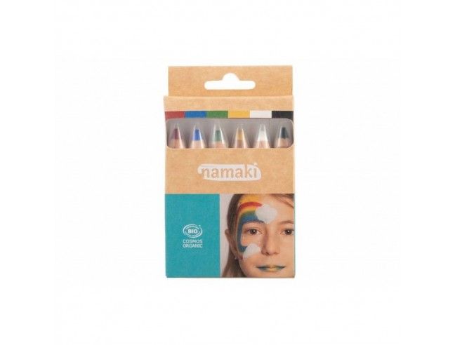 Set 6 Lápices maquillaje Namaki BIO* (Arcoíris)