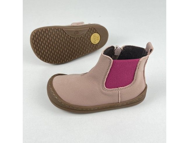 .Botín clásico con goma lateral Lavanda Pink FlexiNENS