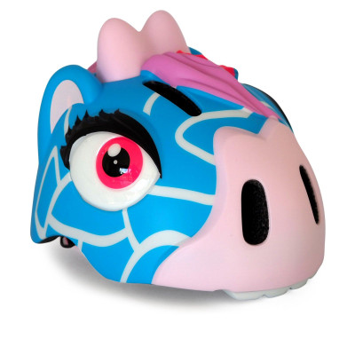 Casco para bicicleta y patinete Crazy Safety - Giraffe Blue