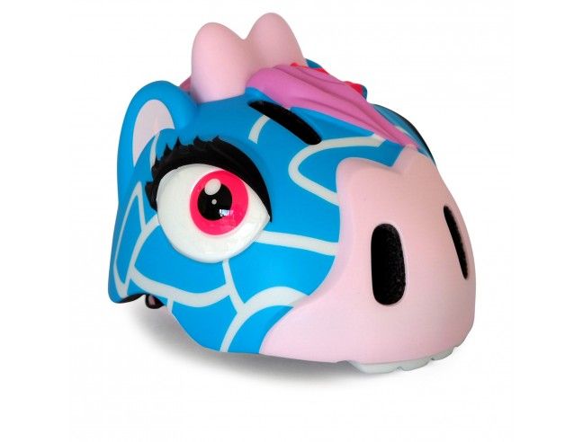 Casco para bicicleta y patinete Crazy Safety - Giraffe Blue