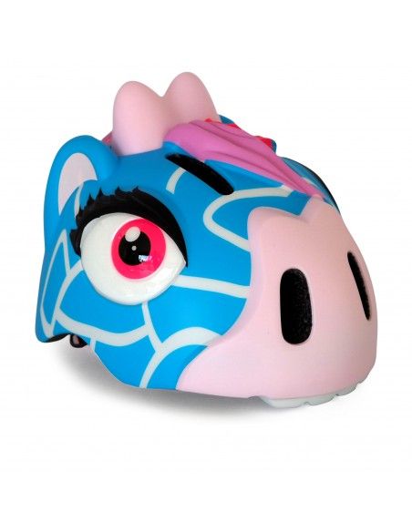 Casco para bicicleta y patinete Crazy Safety - Giraffe Blue