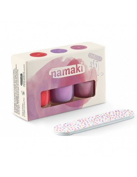 Set pintauñas Esmalte de uñas ROSA ETERNA Namaki BIO* NEW