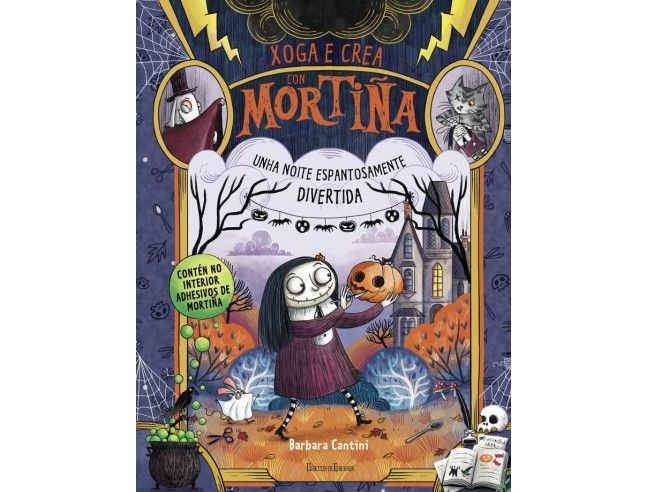Xoga e Crea con Mortiña. Unha noite espantosamente divertida