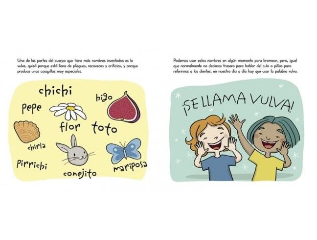 ¡Se llama vulva! Menstruita