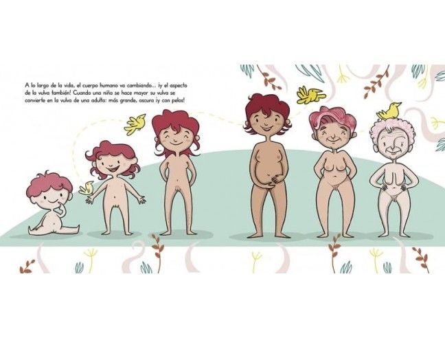 ¡Se llama vulva! Menstruita
