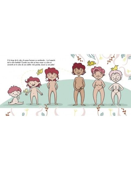 ¡Se llama vulva! Menstruita