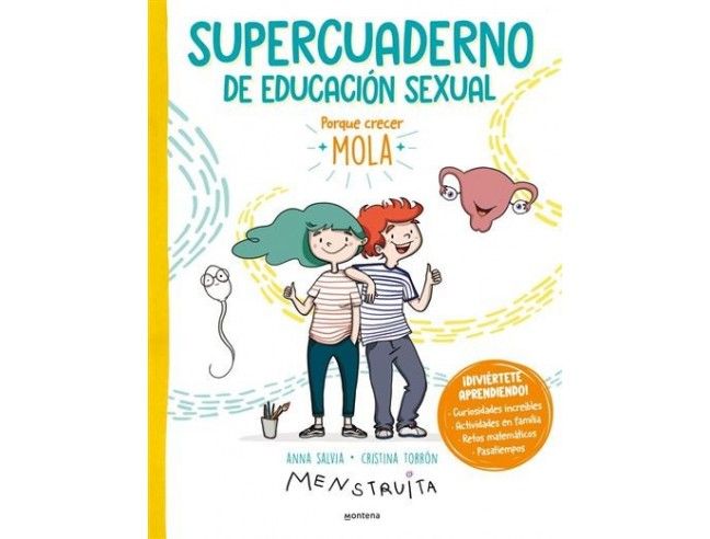 Supercuaderno de educación sexual. Menstruita