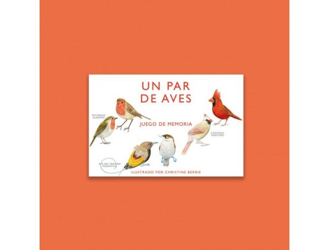 Juego de memoria. UN PAR DE AVES. MTM