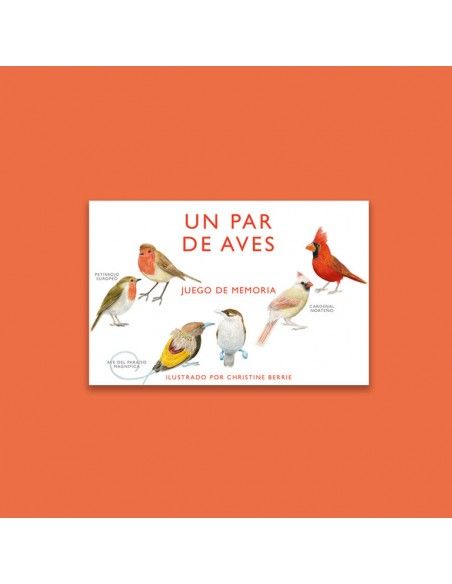 Juego de memoria. UN PAR DE AVES. MTM