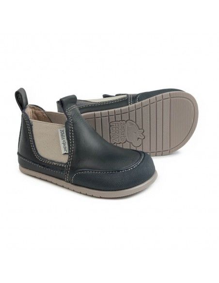 .Zapato Feroz Espadán Piel Azul AW23-24