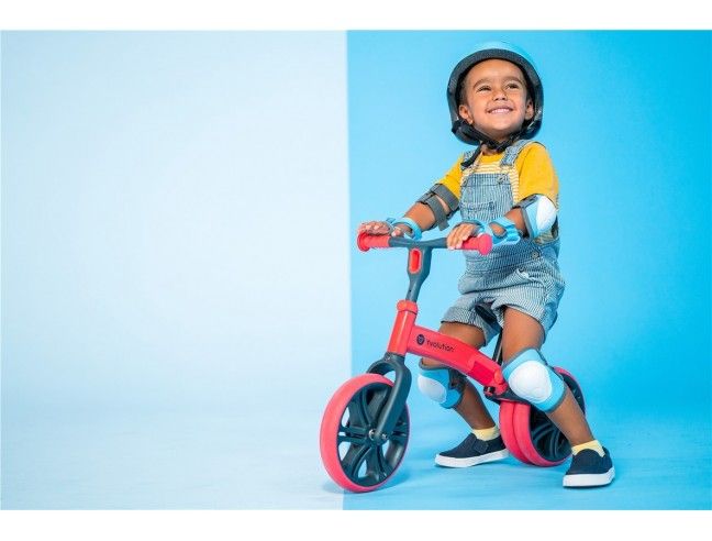 Bicicleta de equilibrio YVELO JUNIOR ROJO...