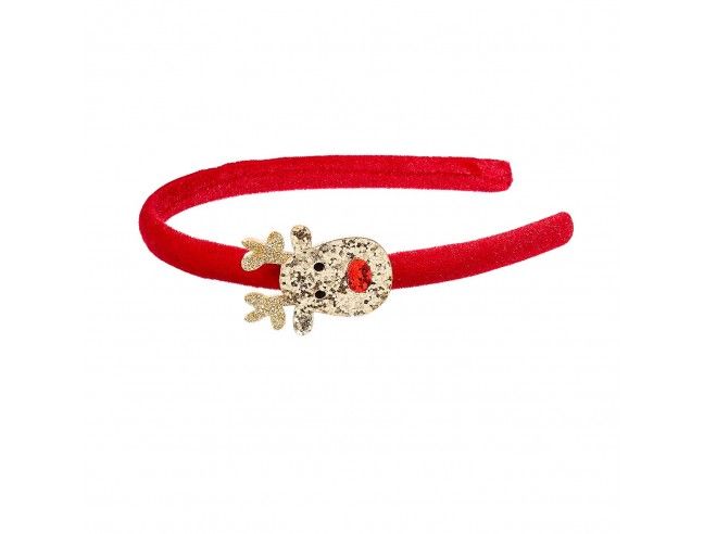 Diadema Navidad Reno Brillante Souza