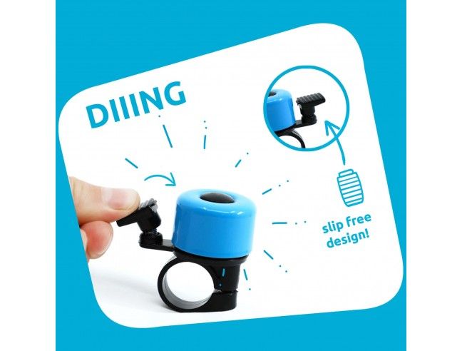 Timbre para bicis y patinetes - Azul