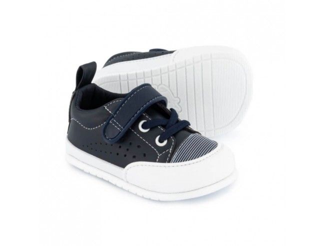 Zapato Feroz  Paterna Microfibra Azul SS24