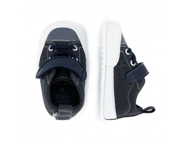 Zapato Feroz  Paterna Microfibra Azul SS24