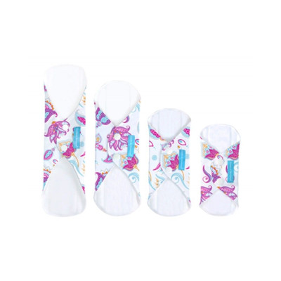 Combo 4 Compresas Charlie Banana COTTON BLIS