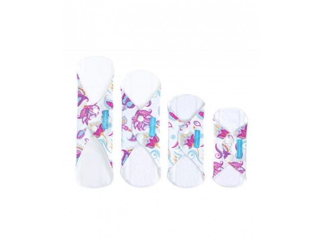 Combo 4 Compresas Charlie Banana COTTON BLIS