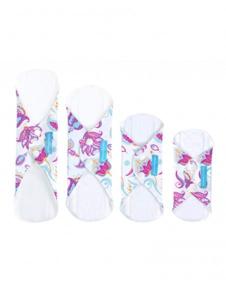 Combo 4 Compresas Charlie Banana COTTON BLIS