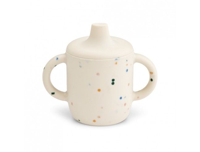Vaso de silicona Neil Sippy Cup Splash Dots