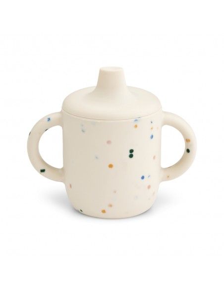 Vaso de silicona Neil Sippy Cup Splash Dots