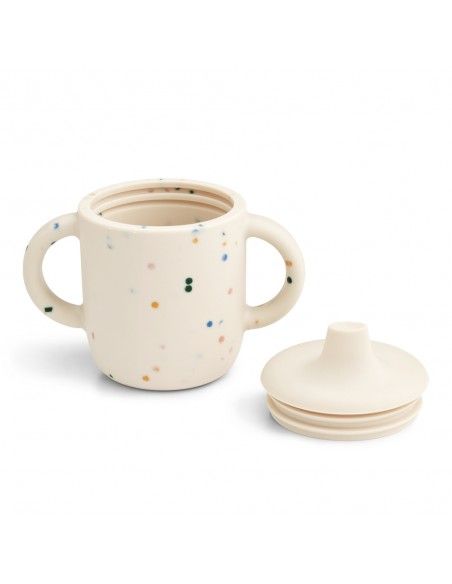 Vaso de silicona Neil Sippy Cup Splash Dots