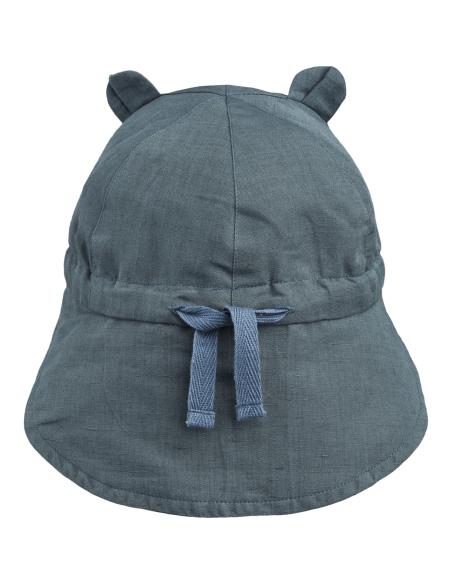 Sombrero bebé Gorm Lino Blue Liewood