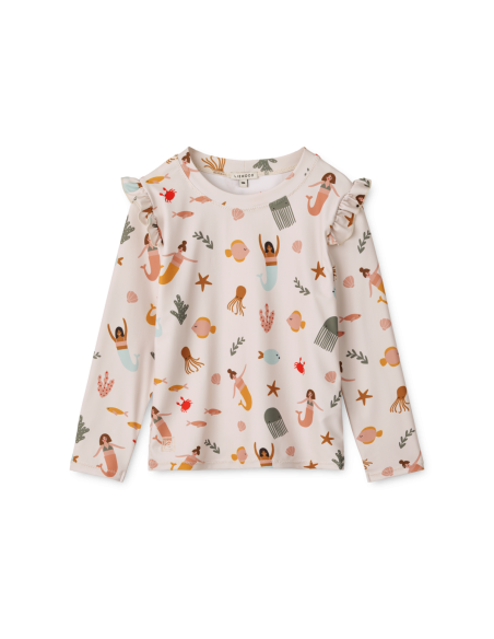 Camiseta de baño Mermaids  con Protección Solar Liewood
