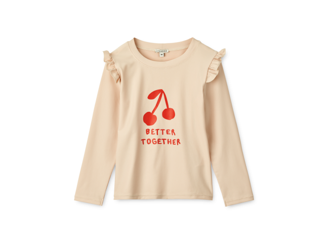 Camiseta de baño Apple Blossom con Protección Solar Liewood