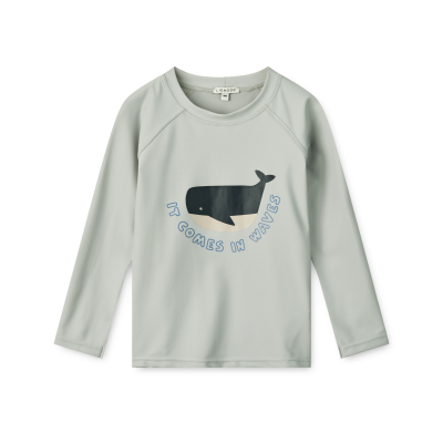 Camiseta de baño Cloud Blue con Protección Solar Liewood