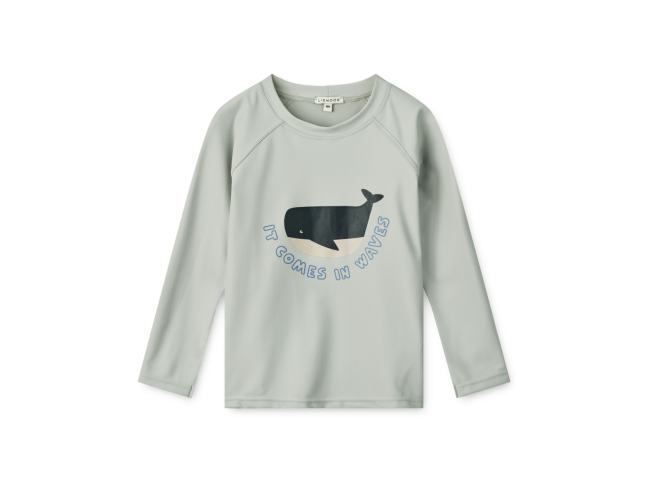 Camiseta de baño Cloud Blue con Protección Solar Liewood