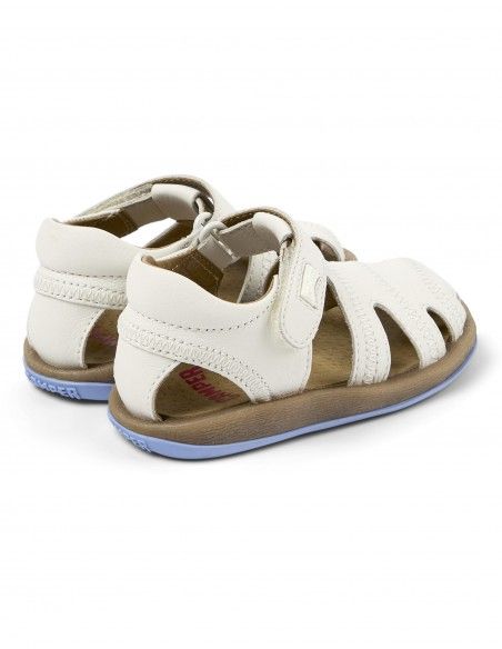 CAMPER SANDALIA BICHO CERRADA BLANCO SS24