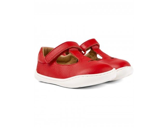 Zapato con pulsera en tobillo CAMPER PEU PIEL ROJO SS24