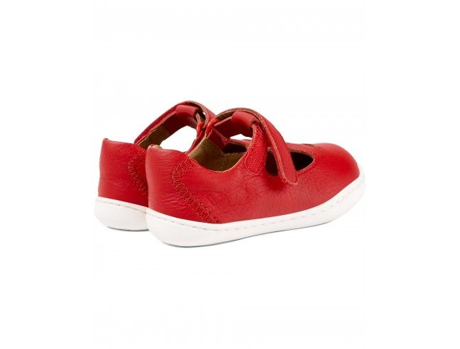 Zapato con pulsera en tobillo CAMPER PEU PIEL ROJO SS24