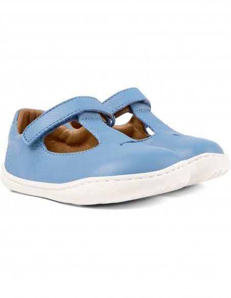 Zapato con pulsera en tobillo CAMPER PEU PIEL AZUL SS24