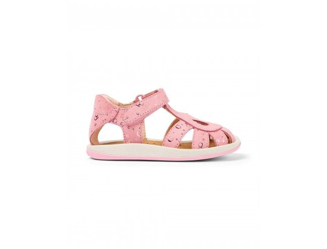 CAMPER SANDALIA BICHO TIRAS ENTRELAZADAS ROSA METALIZADO SS24