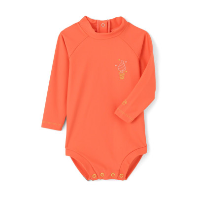 Body de baño con protección solar BAÏNES UPF50+ (Mandarina)