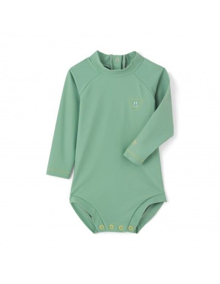Body de baño con protección solar BAÏNES UPF50+ (Verde)