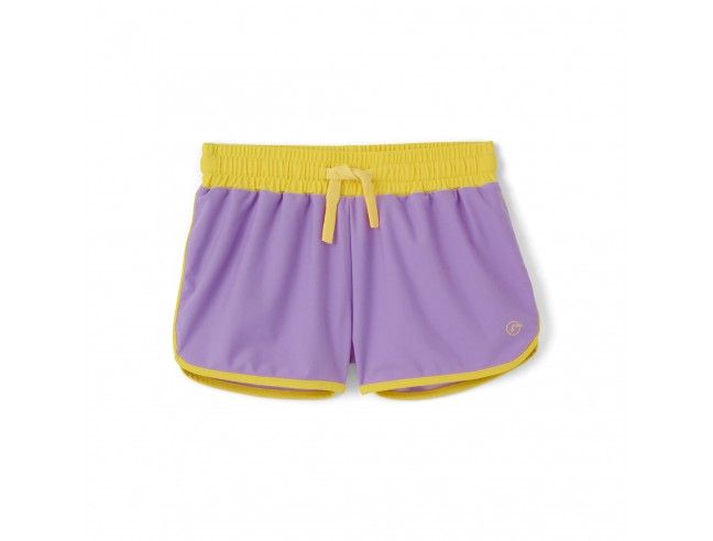 Shorts de baño unisex con protección solar BAÏNES UPF50+ (Lila)