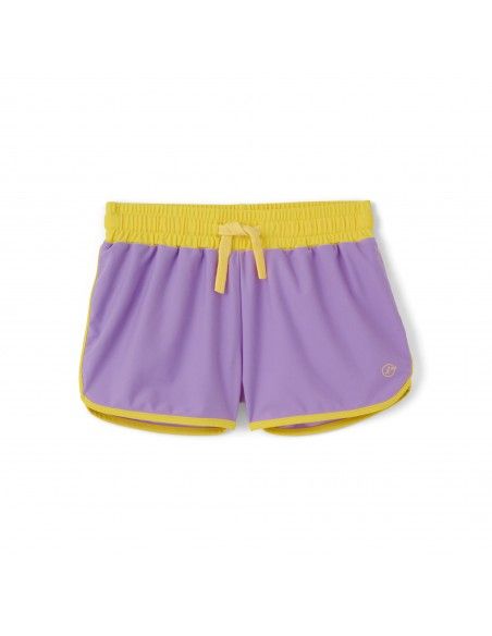 Shorts de baño unisex con protección solar BAÏNES UPF50+ (Lila)