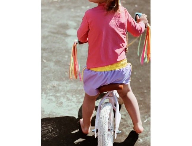 Camiseta de baño con protección solar BAÏNES UPF50+ (Rosa)