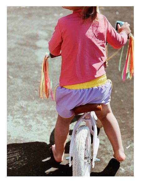 Camiseta de baño con protección solar BAÏNES UPF50+ (Rosa)