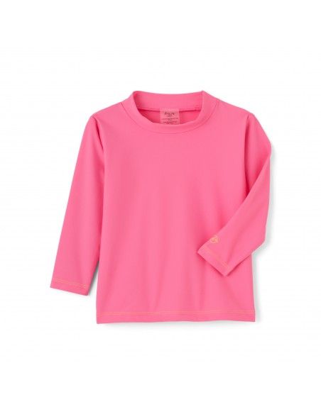 Camiseta de baño con protección solar BAÏNES UPF50+ (Rosa)