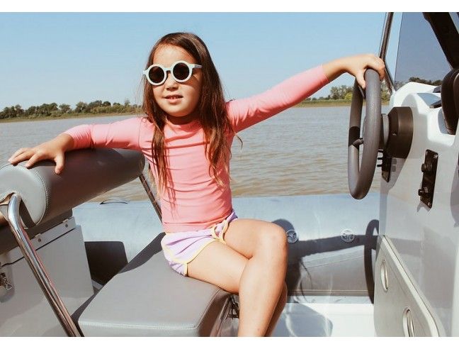Camiseta de baño con protección solar BAÏNES UPF50+ (Rosa)