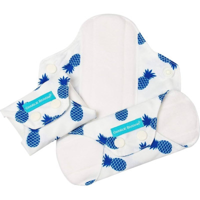 3 Compresas Regular Charlie Banana PINEAPPLE