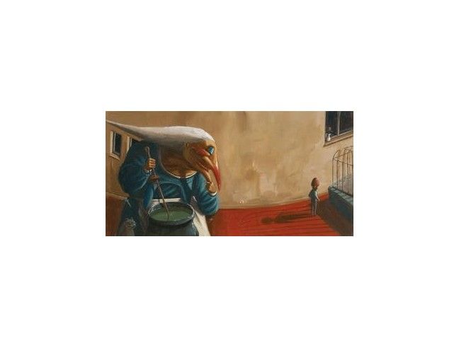 A BRUXA REGAÑADENTES. OQO