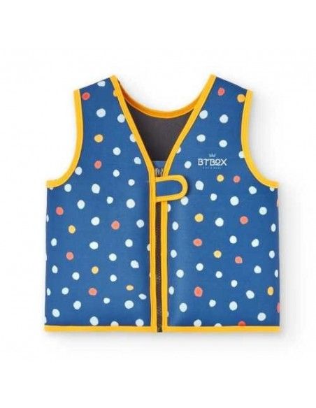 CHALECO FLOTACIÓN INFANTIL BTBOX NAVY DOTS