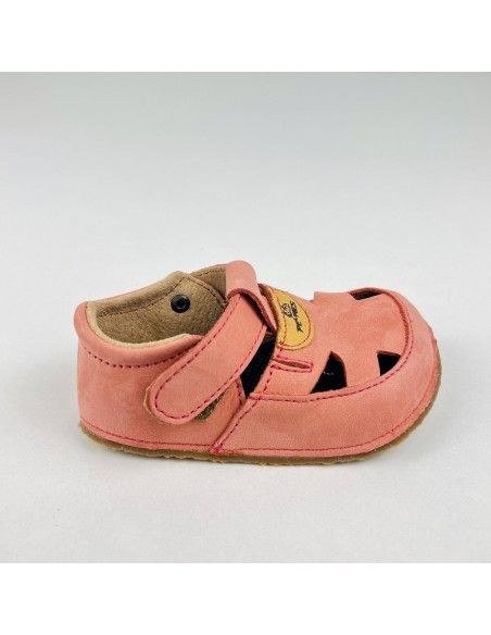 Sandalia Barefoot BF21 PEGRES Piel Pink